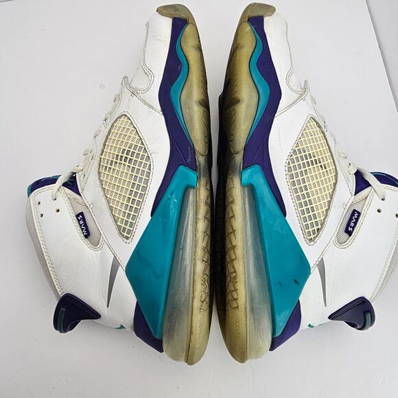 Nike Air Jordan Mars Max 270 Men\'s 9.5 White Grape Aqua Athletic Sneakers Shoes main image 13
